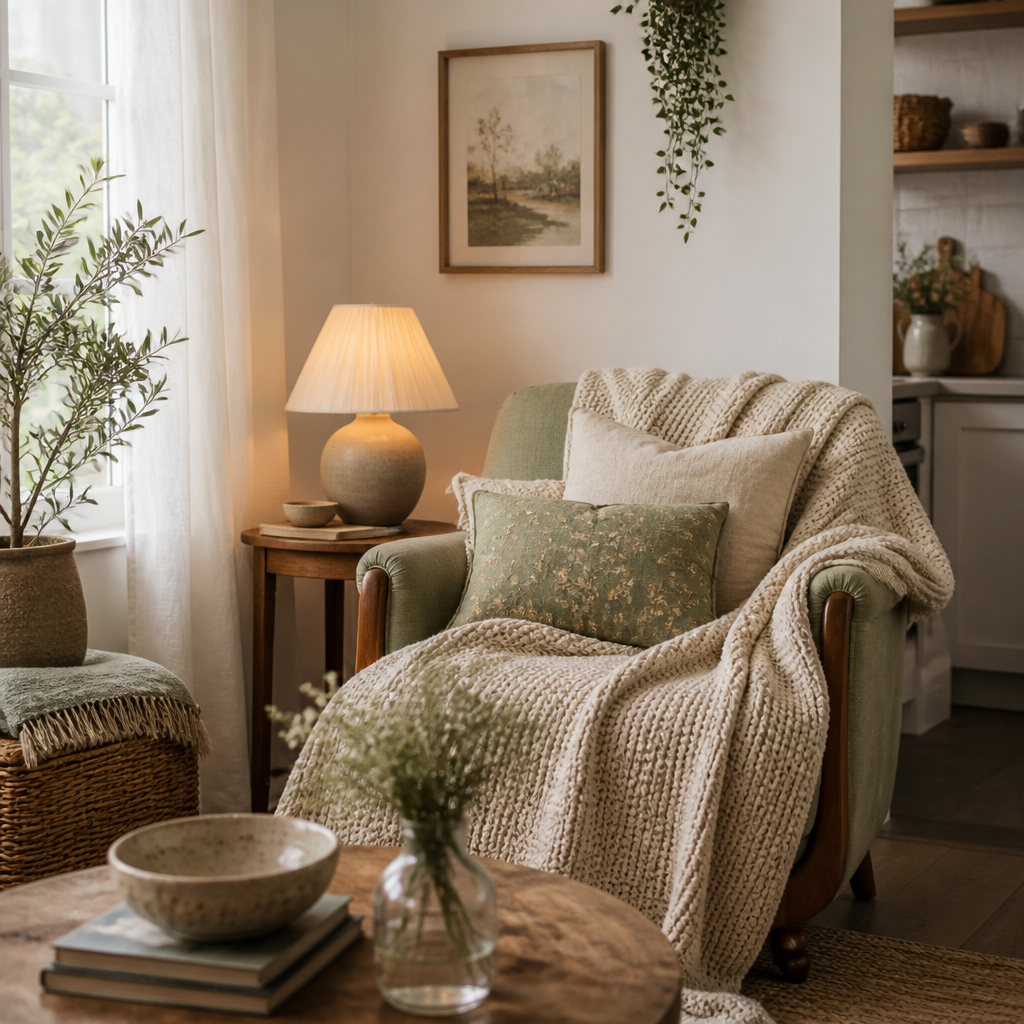 Cozy rental interior under $500